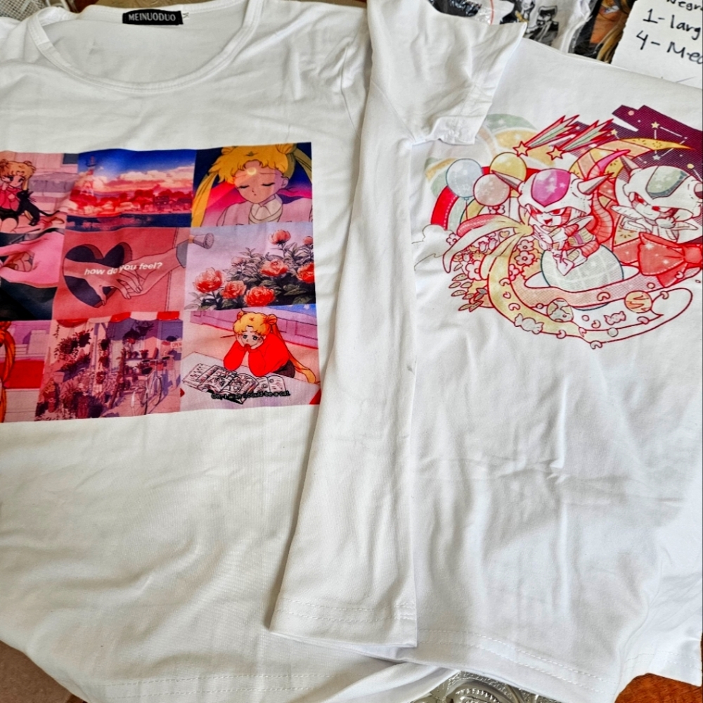 Anime shirts 2 pc sailor dragon